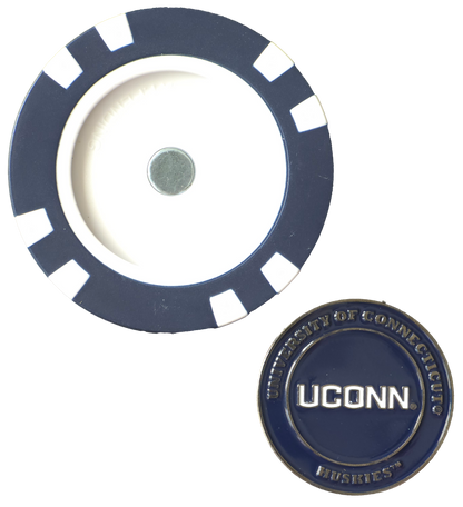 Officially Licensed UConn Huskies Poker Chip Ball Marker