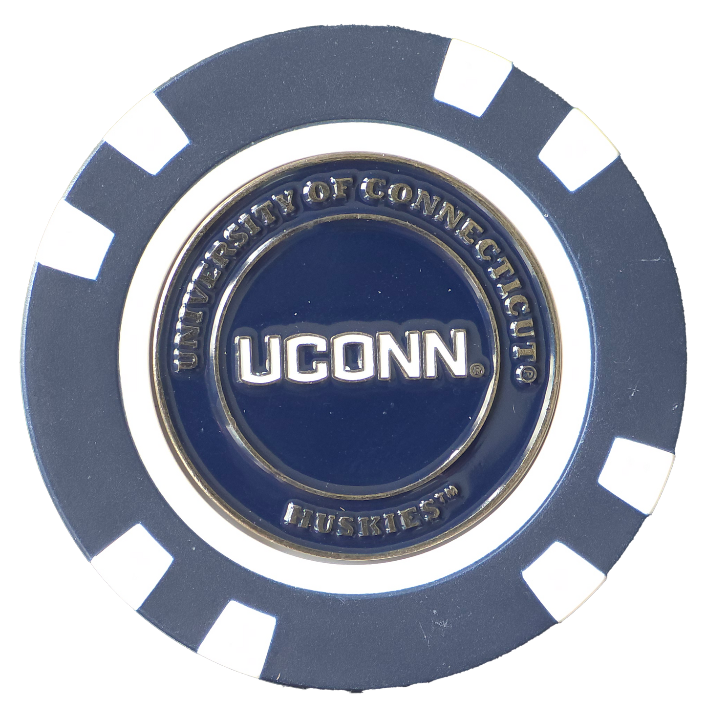 Officially Licensed UConn Huskies Poker Chip Ball Marker