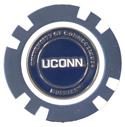 Officially Licensed UConn Huskies Poker Chip Ball Marker