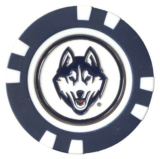 Officially Licensed UConn Huskies Poker Chip Ball Marker