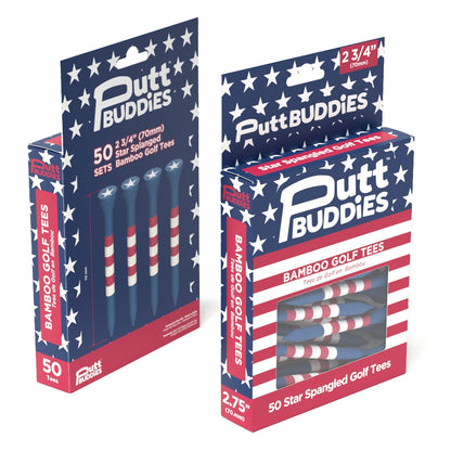 Americana Golf Tees - Pack of 50 - 2.75"