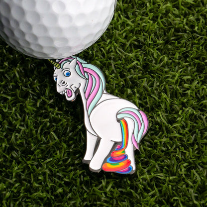 Unicorn Poop Ball Marker