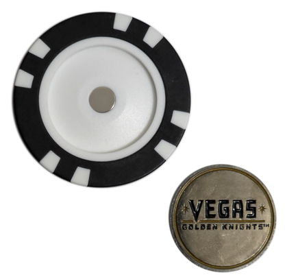 Officially Licensed Vegas Golden Knights Poker Chip Golf Ball Marker