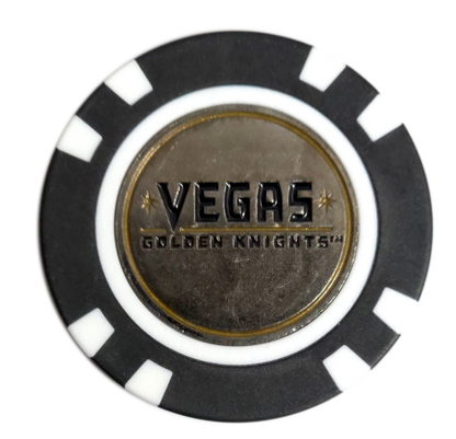 Officially Licensed Vegas Golden Knights Poker Chip Golf Ball Marker