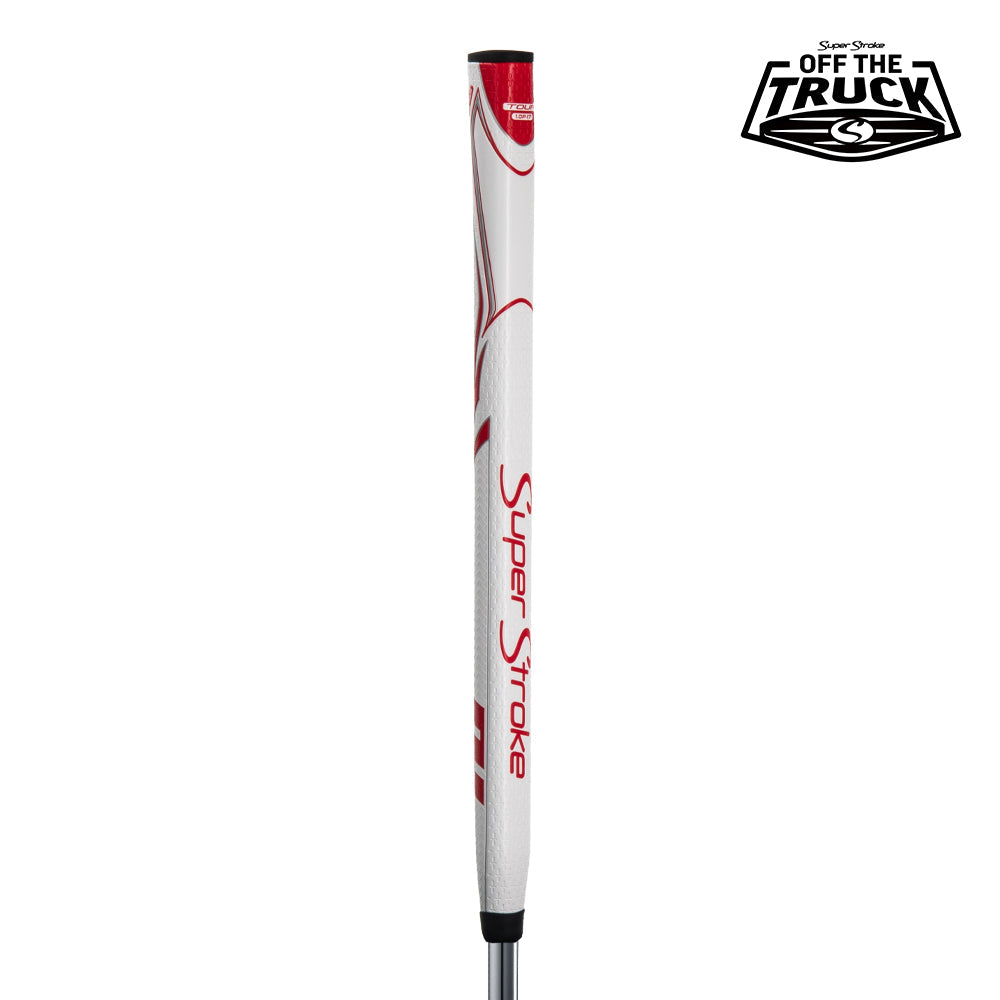SuperStroke Zenergy 1.0P 17" Putter Grip - White/Red