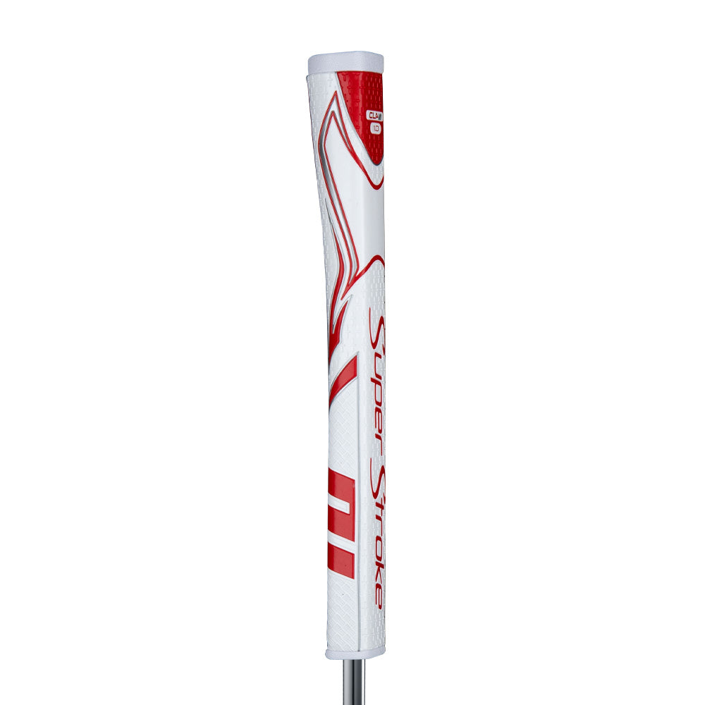 SuperStroke Zenergy Claw 1.0 Putter Grip - White/Red