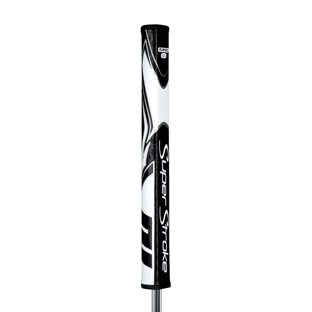 SuperStroke Zenergy Flatso 2.0 Putter Grip - Black/White