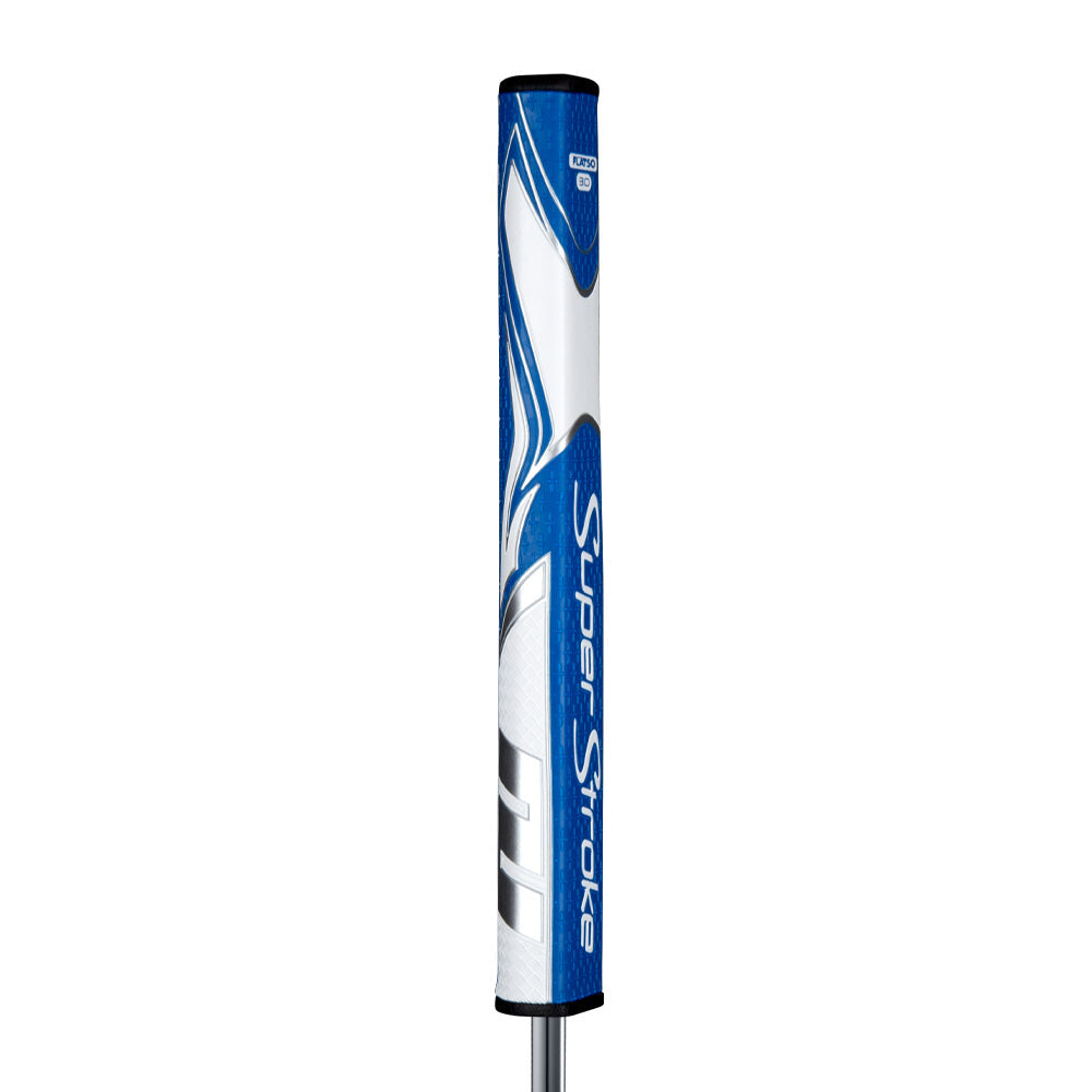 SuperStroke Zenergy Flatso 3.0 Putter Grip - Blue/White