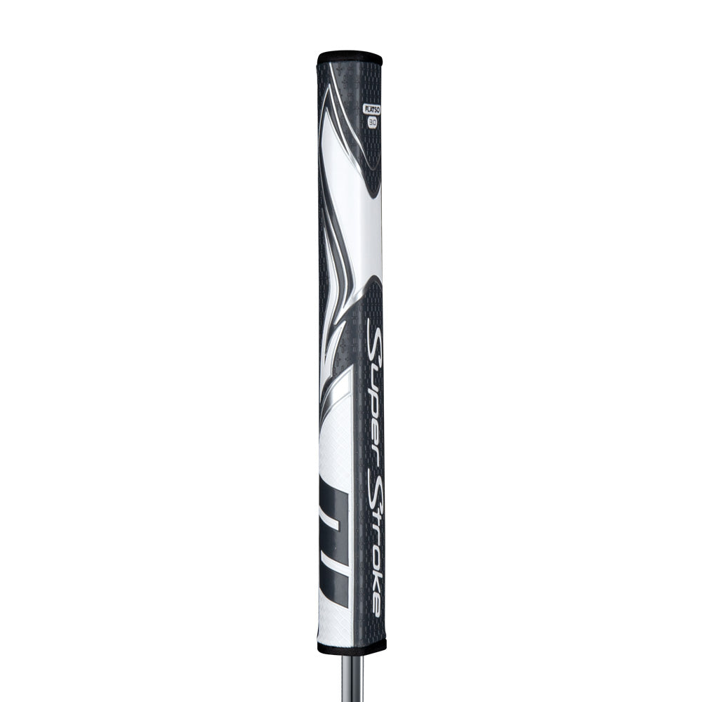 SuperStroke Zenergy Flatso 3.0 Putter Grip - Grey/White