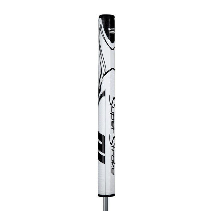 SuperStroke Zenergy XL Tour 3.0+Plus Putter Grip - White/Black