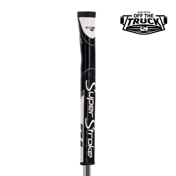 SuperStroke Zenergy Pistol Lock 1.0 Putter Grip - Black/White