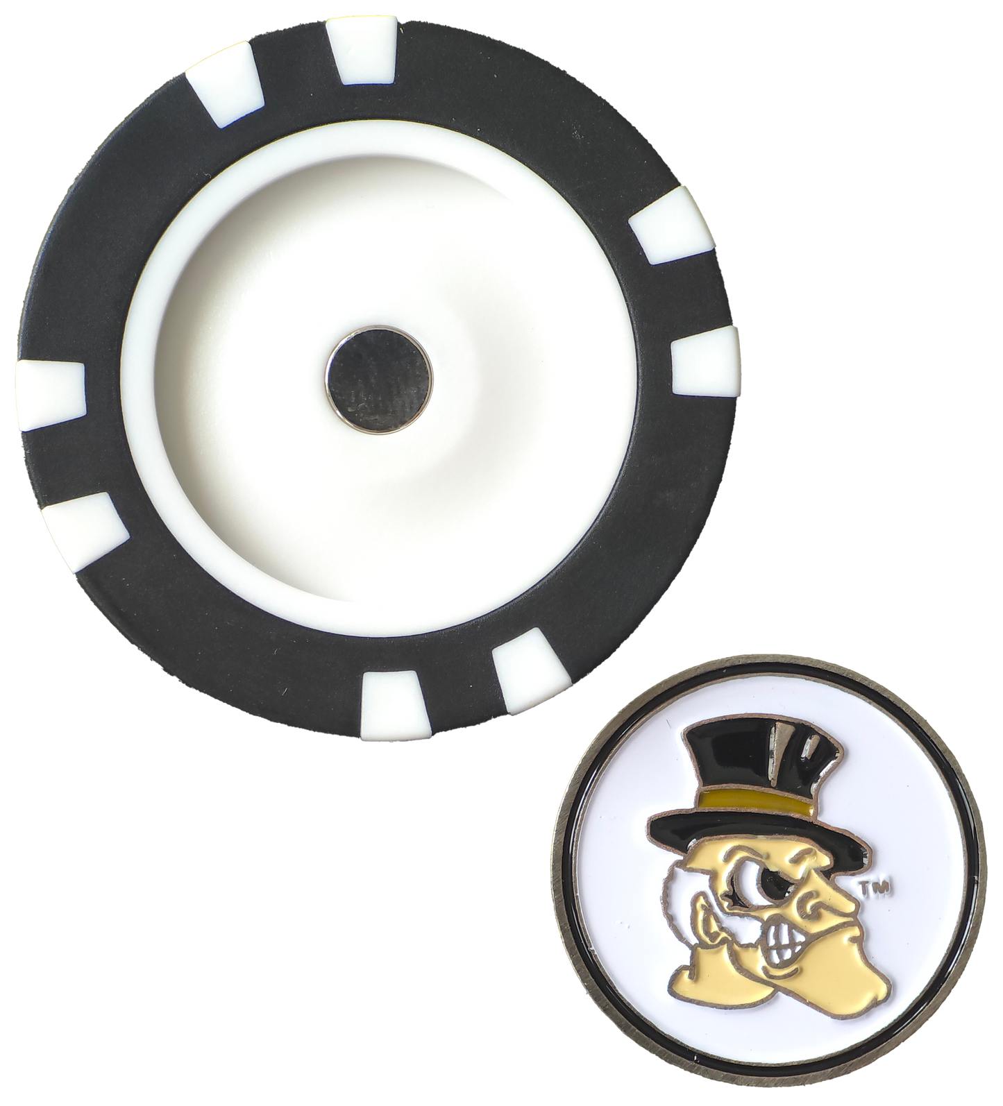 Officially Licensed Wake Forest Demon Deacons Poker Chip Ball Marker