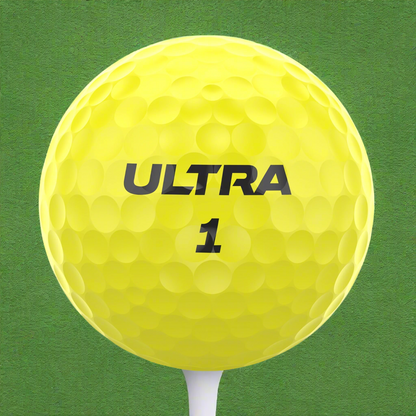 Wilson Ultra Distance Yellow Golf Balls – 15 Pack