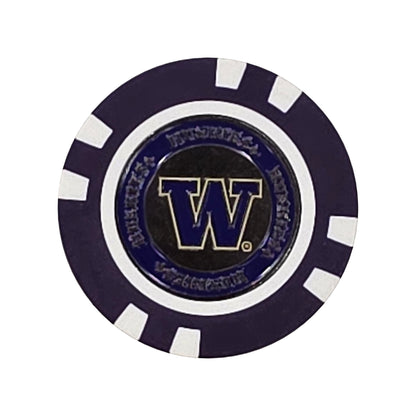 Washington Huskies Golf Chip Ball Marker