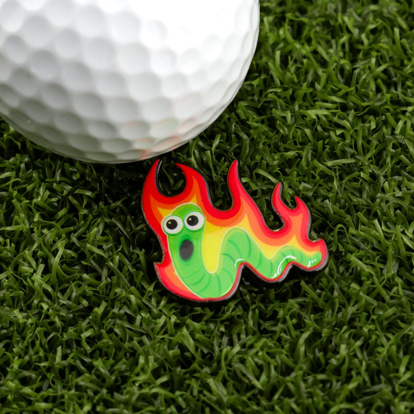 Worm Burner Ball Marker