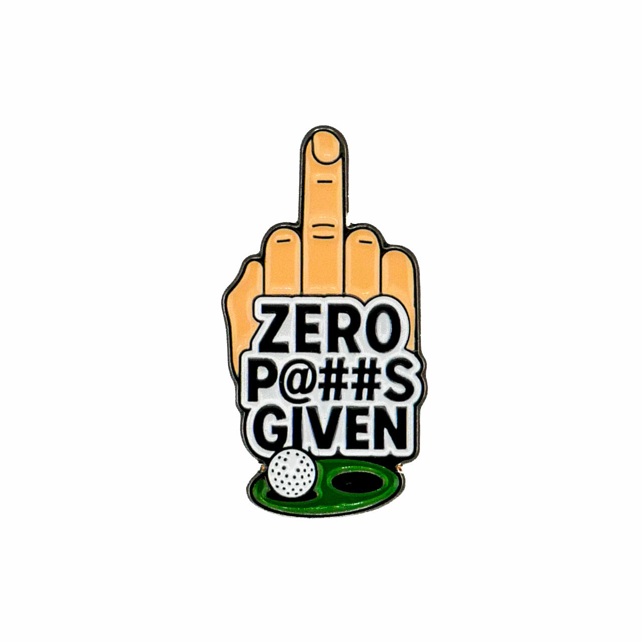 Zero Putts Given Ball Marker