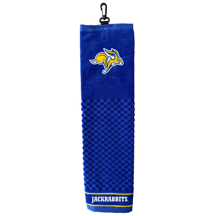 South Dakota State Jackrabbits embroidered golf towel