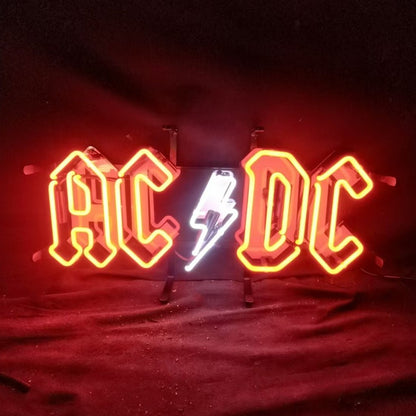 AC DC Power Neon Signs - Club Rehab