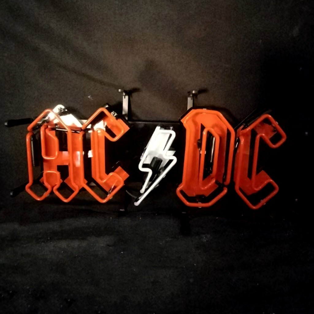 AC DC Power Neon Signs - Club Rehab