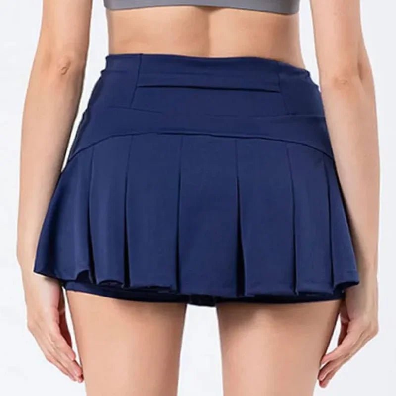 Ace It Active Skort – Play Hard, Look Good - Deep Blue XS - Club Rehab