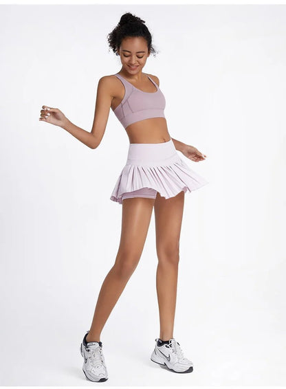 Ace It Active Skort – Play Hard, Look Good - Simple Black XS - Club Rehab