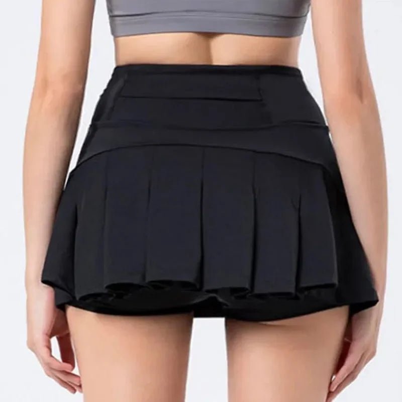 Ace It Active Skort – Play Hard, Look Good - Simple Black XS - Club Rehab