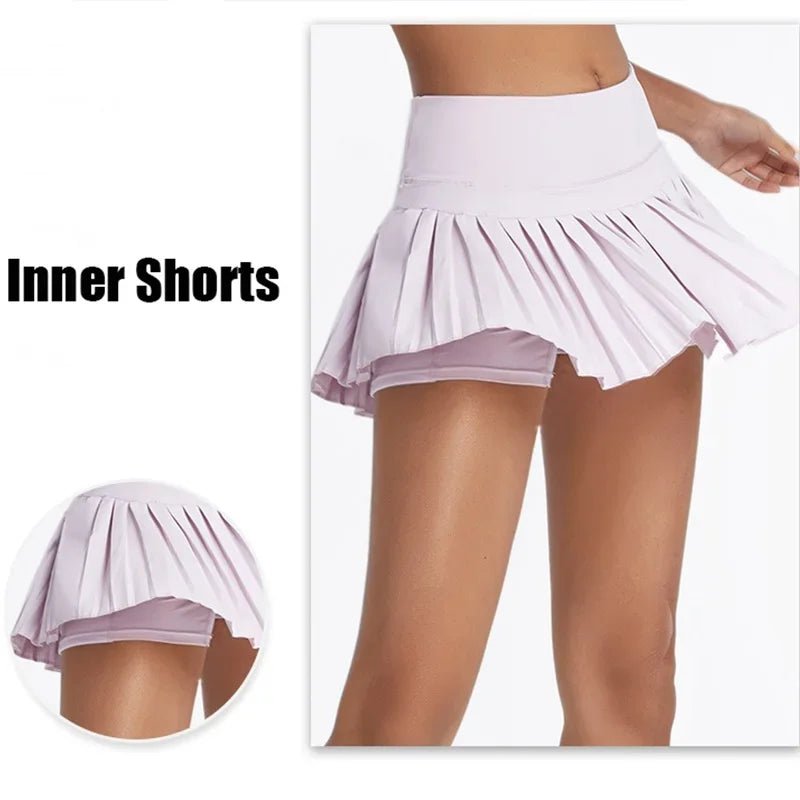 Ace It Active Skort – Play Hard, Look Good - Simple Black XS - Club Rehab