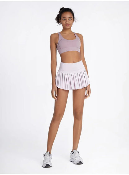 Ace It Active Skort – Play Hard, Look Good - Simple Black XS - Club Rehab