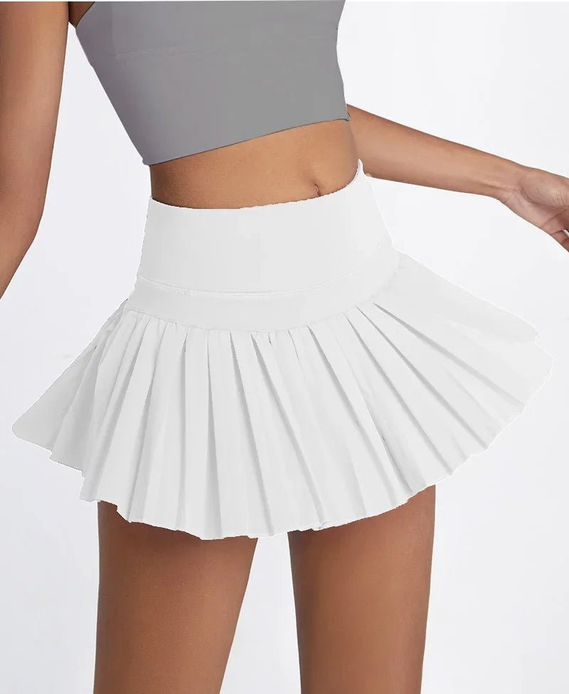 Ace It Active Skort – Play Hard, Look Good - Pure White XS - Club Rehab
