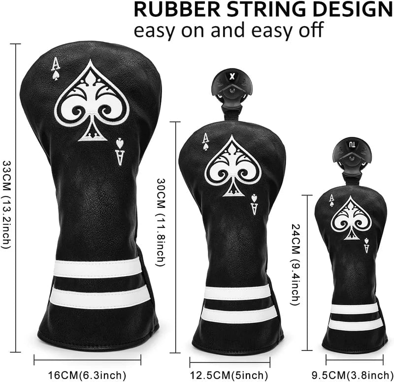 Ace of Spades Headcovers - Club Rehab