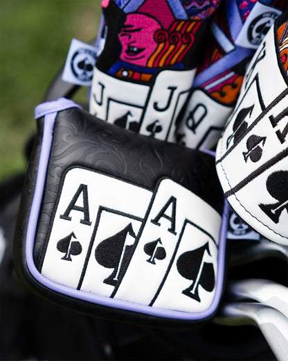 Ace of Spades - Mallet Putter Cover - Club Rehab