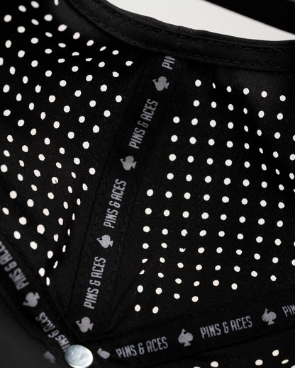 Ace/King Black - Perforated Rope Hat - Club Rehab