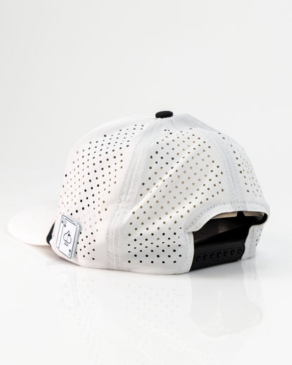 Ace/King White - Perforated Rope Hat - Club Rehab