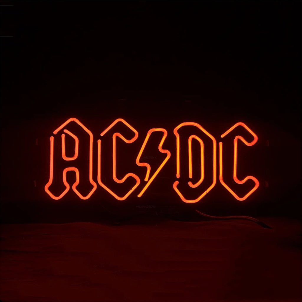 AD DC Neon Signs - Club Rehab