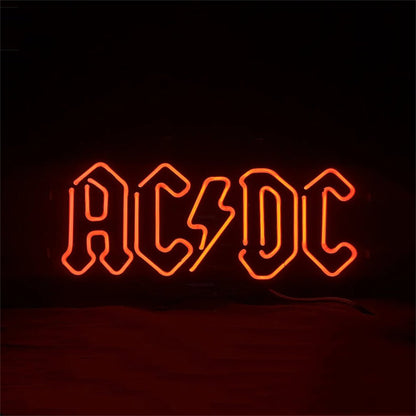 AD DC Neon Signs - Club Rehab