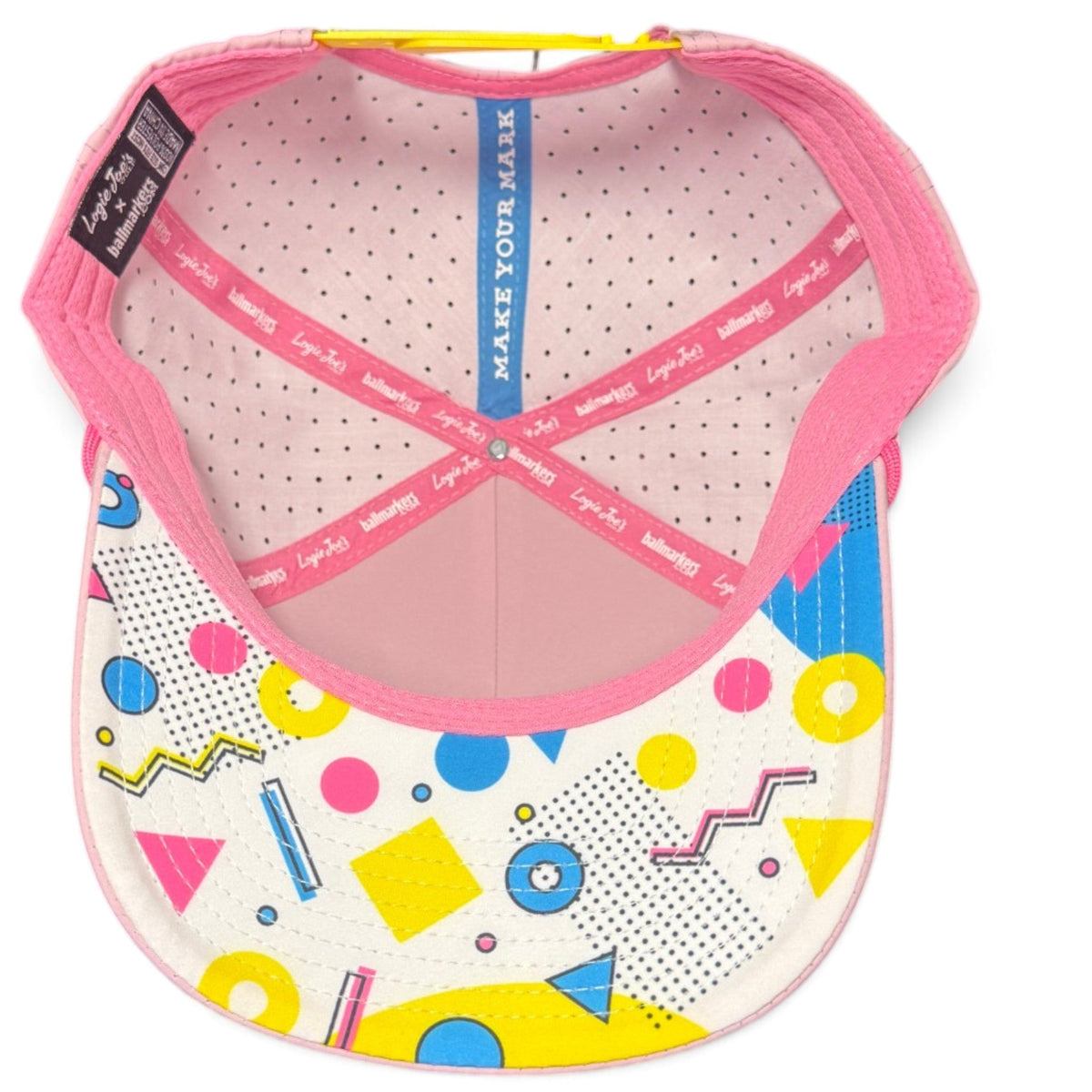 Aerobic Angel Golf Hat | Snapback Cap | Built-in Magnetic Ball Marker Holder + Marker Included | Adjustable | Yoga - Club Rehab