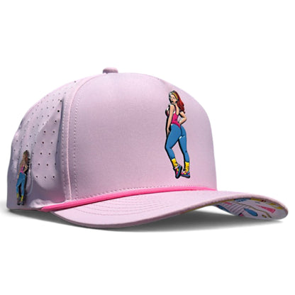 Aerobic Angel Golf Hat | Snapback Cap | Built-in Magnetic Ball Marker Holder + Marker Included | Adjustable | Yoga - Club Rehab