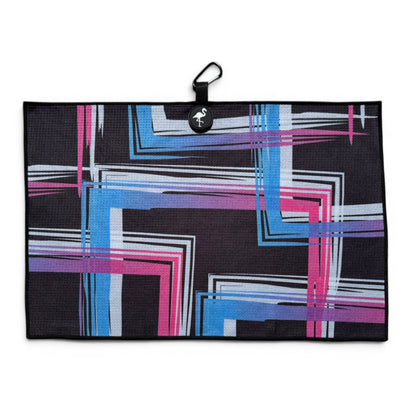 After Hours Golf Towel | 24” x 16” Microfiber Towel | Magnetic Clip & Carabiner | Premium Golf Accessory - Club Rehab