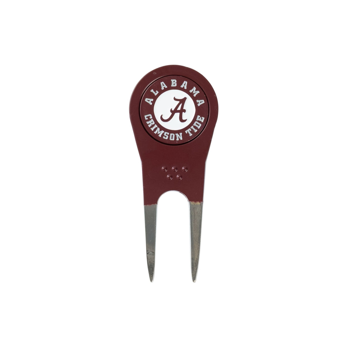 Alabama Crimson Tide divot tool: reverse · round marker