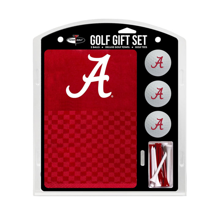 Alabama Crimson Tide Embroidered Towel Golf Gift Set