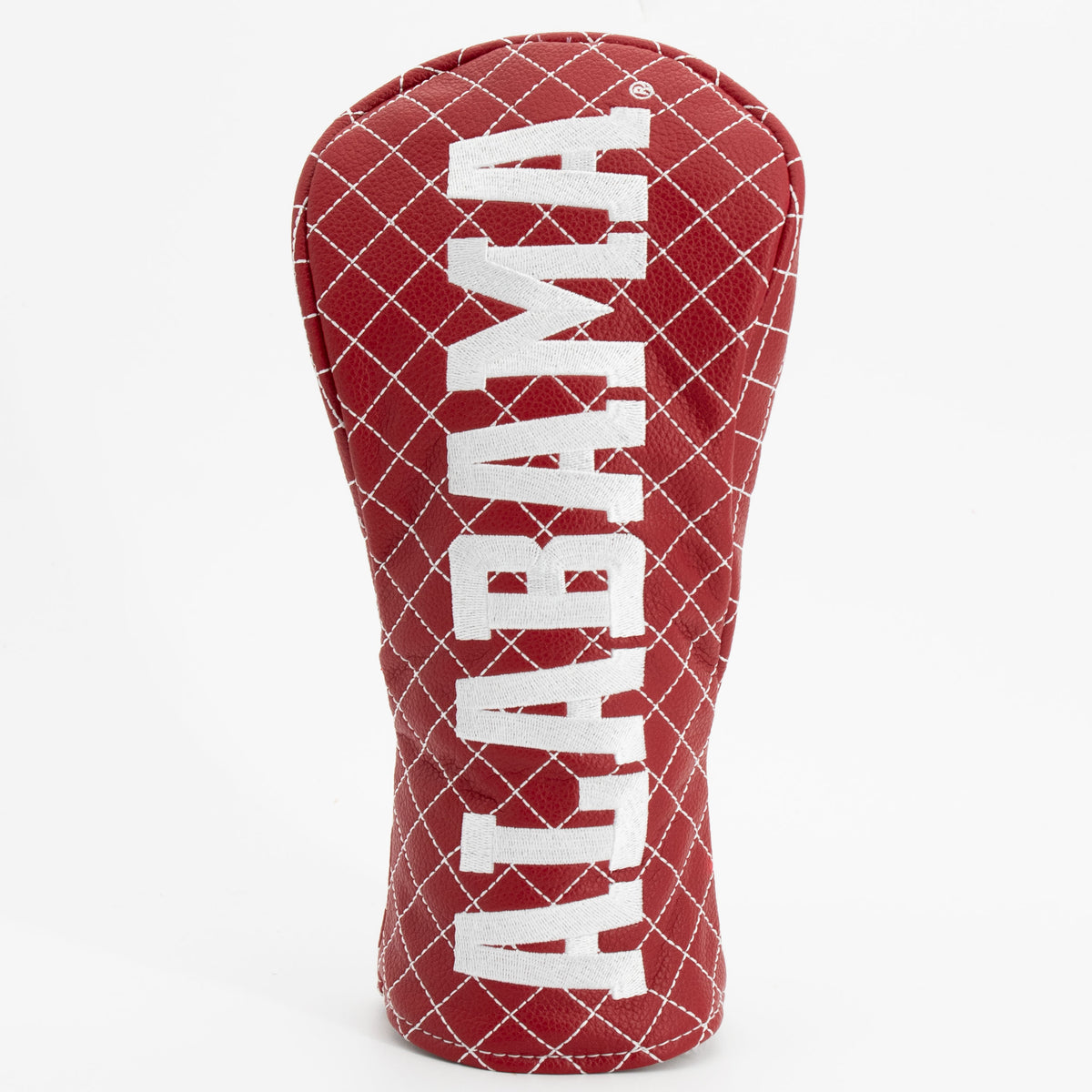 Alabama Crimson Tide Solid Quilted Fairway Headcover, front view