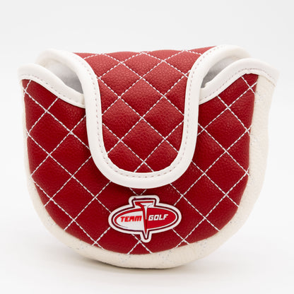 Alabama Crimson Tide Solid Quilted Mallet Putter Cover, back view