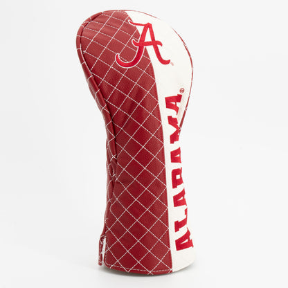 Alabama Crimson Tide Split Quilted Driver Headcover, angled view