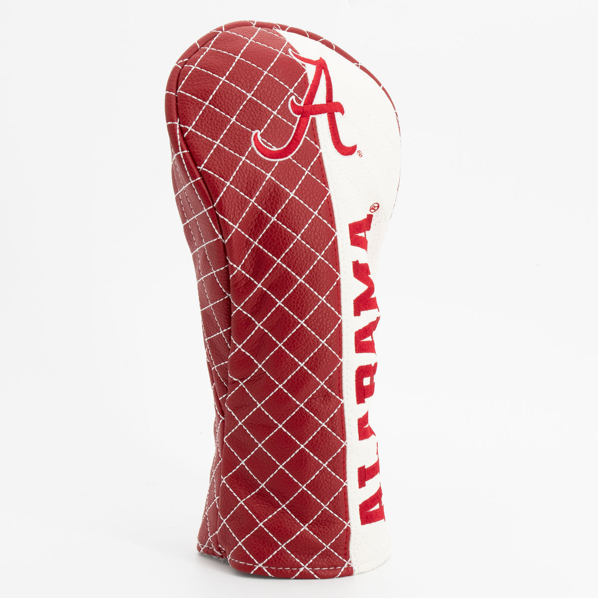 Alabama Crimson Tide Split Quilted Fairway Headcover, angled view