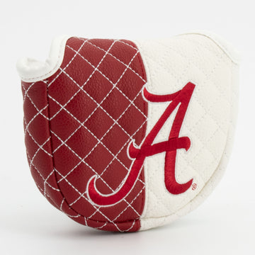 Alabama Crimson Tide Split Quilted Mallet Putter Cover
