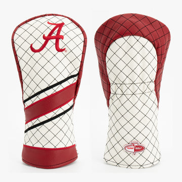 Alabama Crimson Tide Striped Quilted Fairway Headcover
