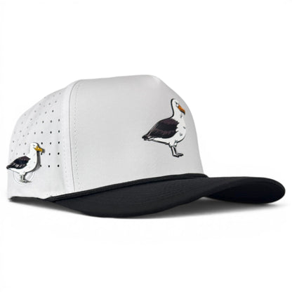 Albatross Golf Hat | Snapback Cap | Built-in Magnetic Ball Marker Holder + Marker Included | Adjustable | Bird - Club Rehab