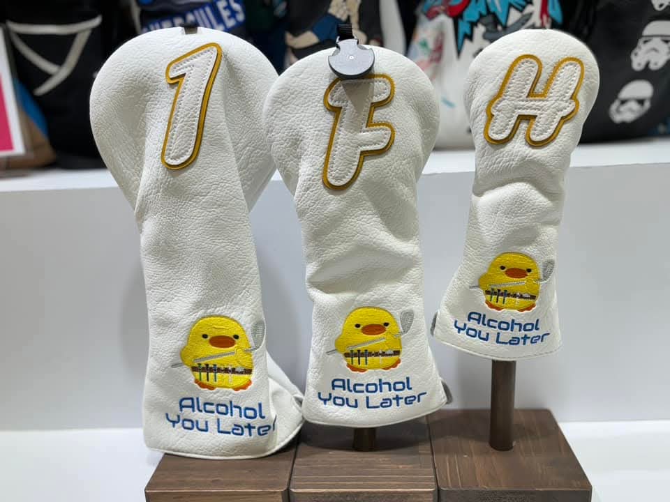 Alcohol You Later Headcover - Driver - Club Rehab