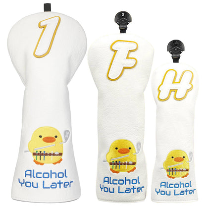 Alcohol You Later Headcover - Driver - Club Rehab