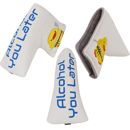 Alcohol You Later Headcover - Blade Putter - Club Rehab